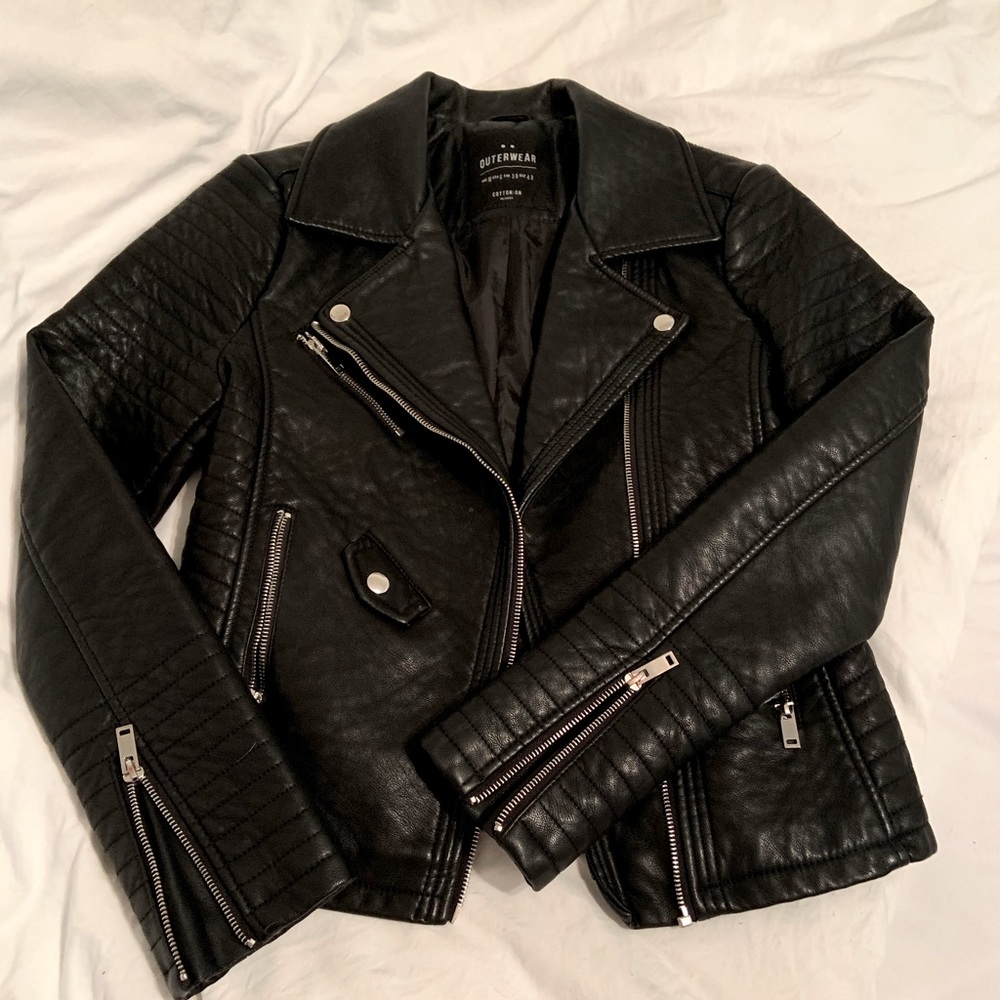 Cotton On Leather Jacket
